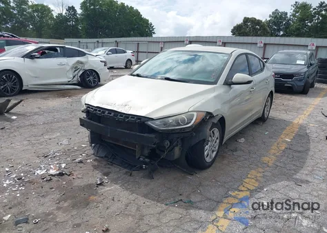 2017 Hyundai Elantra Se z USA, uszkodzony, nr VIN KMHD74LF2HU094404